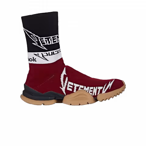 Vetements x Reebok Sock Runner 'Burgundy Black'