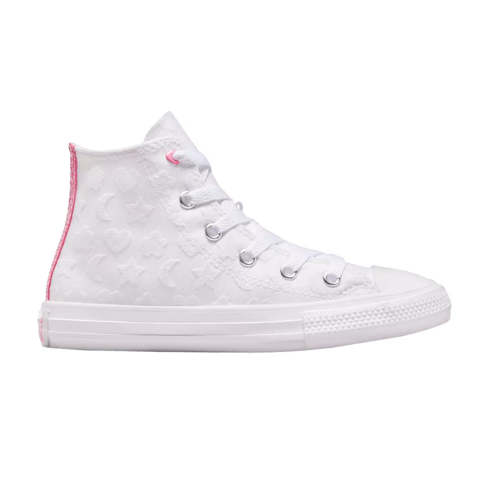 Converse Chuck Taylor All Star High PS Sparkle - White