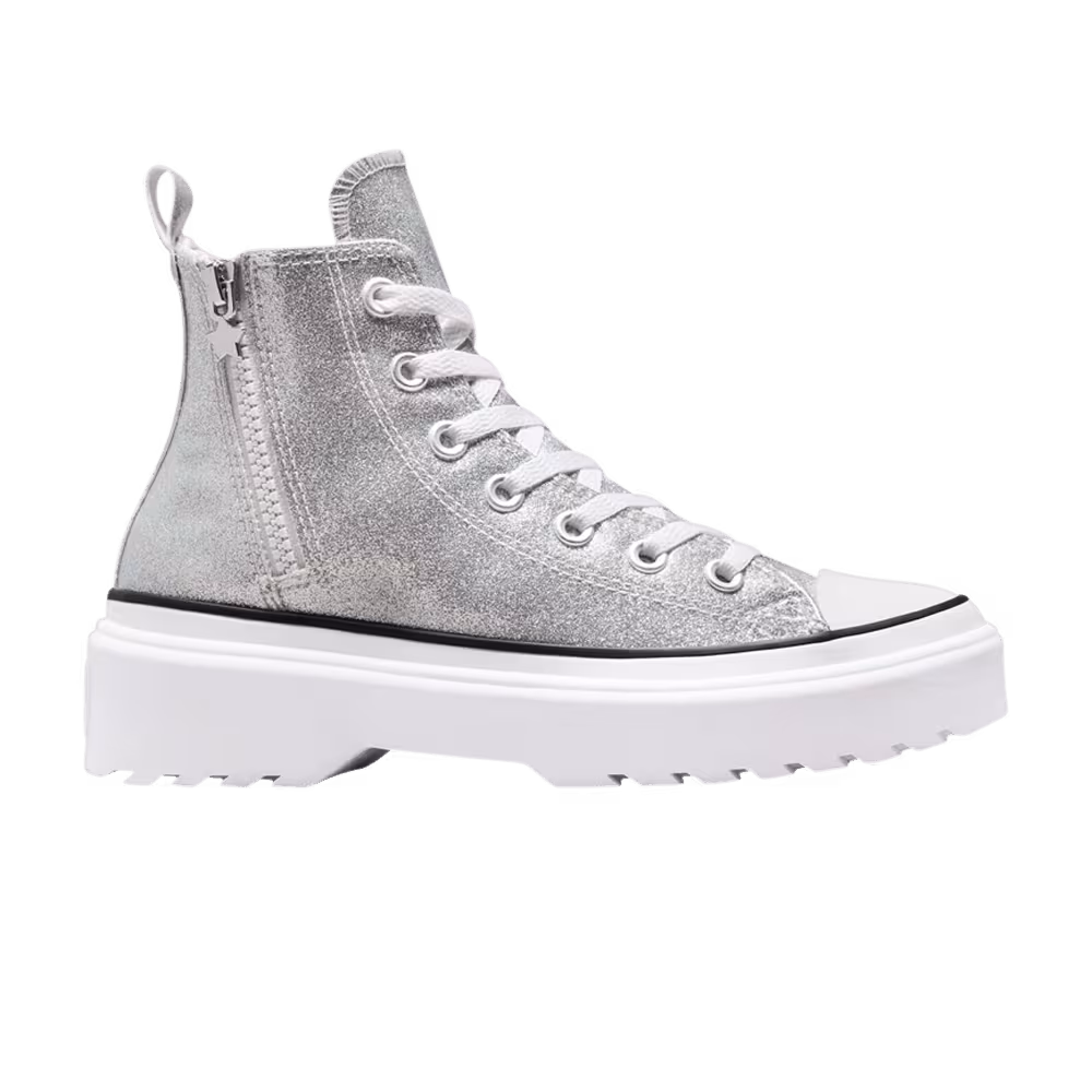 Converse Chuck Taylor All Star Lugged Lift Platform High GS Glitter