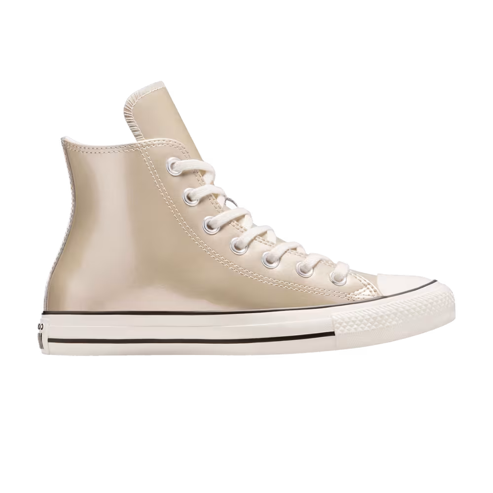 Converse Women's Chuck Taylor All Star High Metallic - Light Gold