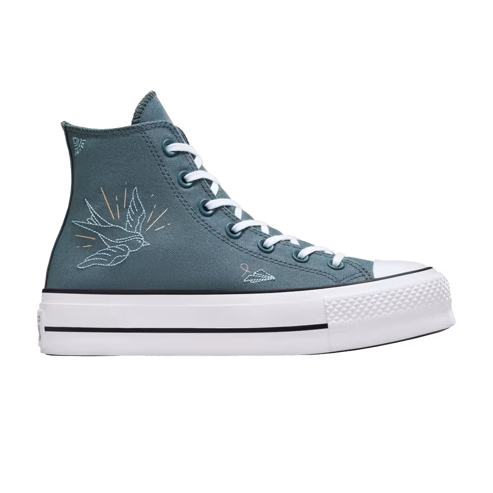 Converse Women's Chuck Taylor All Star Lift High Tiny Tattoos