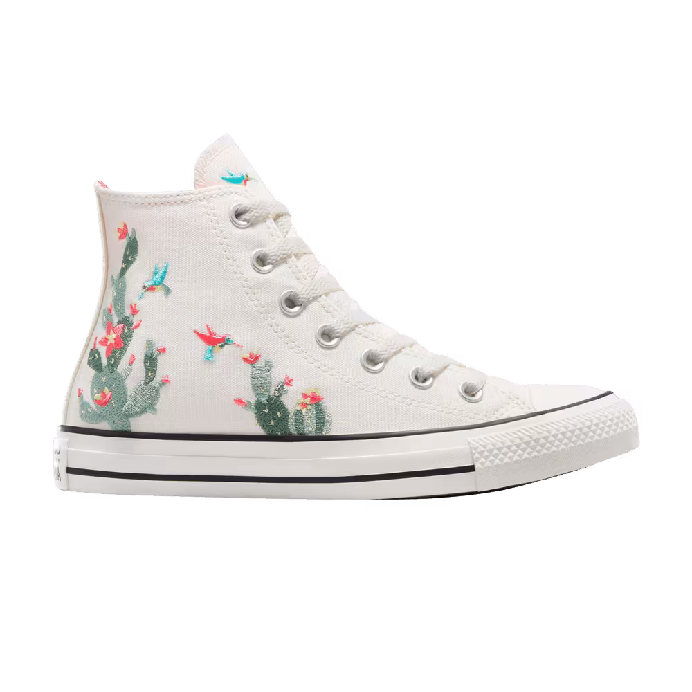 Converse Chuck Taylor All Star High Succulent Embroidery