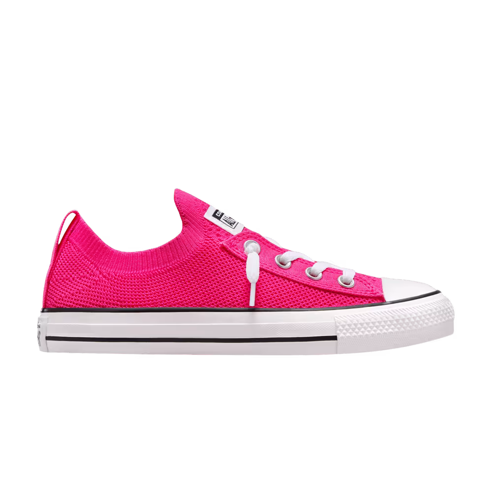 Converse Women's Chuck Taylor All Star Shoreline Knit Slip-On Chaos Fuchsia
