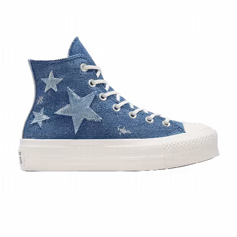 Converse Wmns Chuck Taylor All Star Lift High 'Denim - Navy Stars'