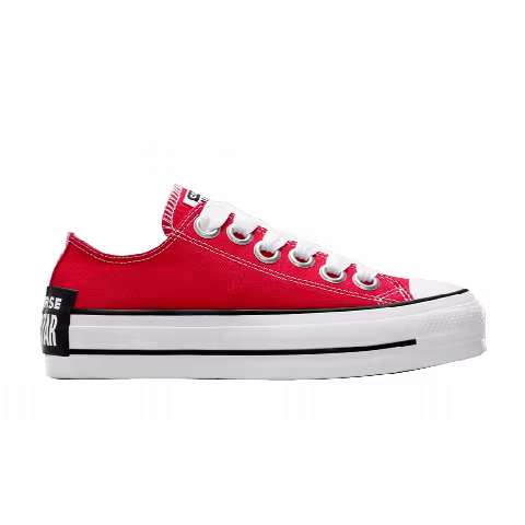 Converse Wmns Chuck Taylor All Star Lift Platform Low 'Sketch - Red'