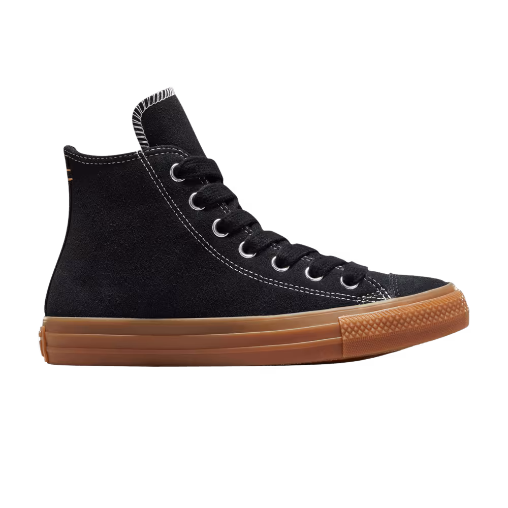 Converse Women's Chuck Taylor All Star High Black Gum Honey