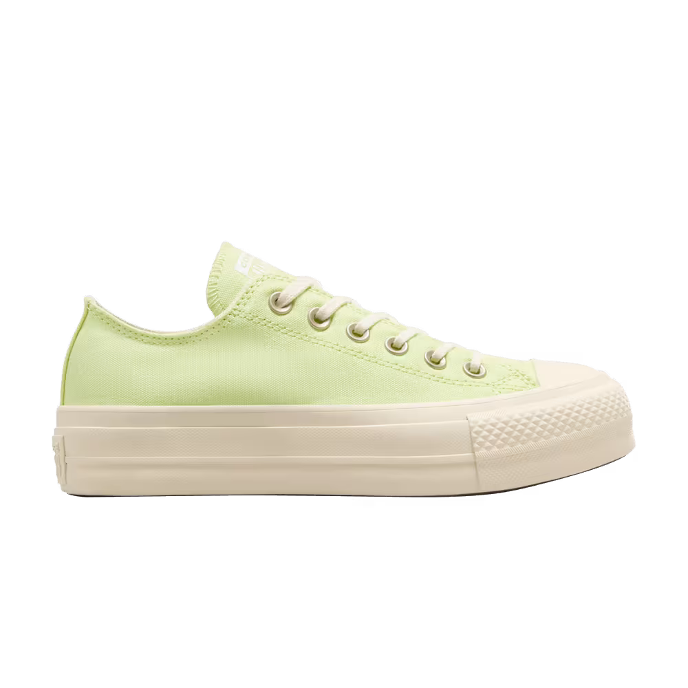 Converse Women's Chuck Taylor All Star Lift Platform Low Citron This Green