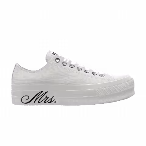 Converse Chuck Taylor All Star Lift Platform Low 'Wedding' By You