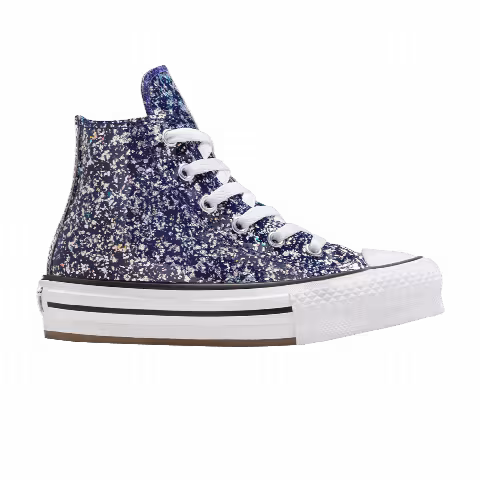 Converse Chuck Taylor All Star EVA Lift High PS 'Glitter - Night Indigo'