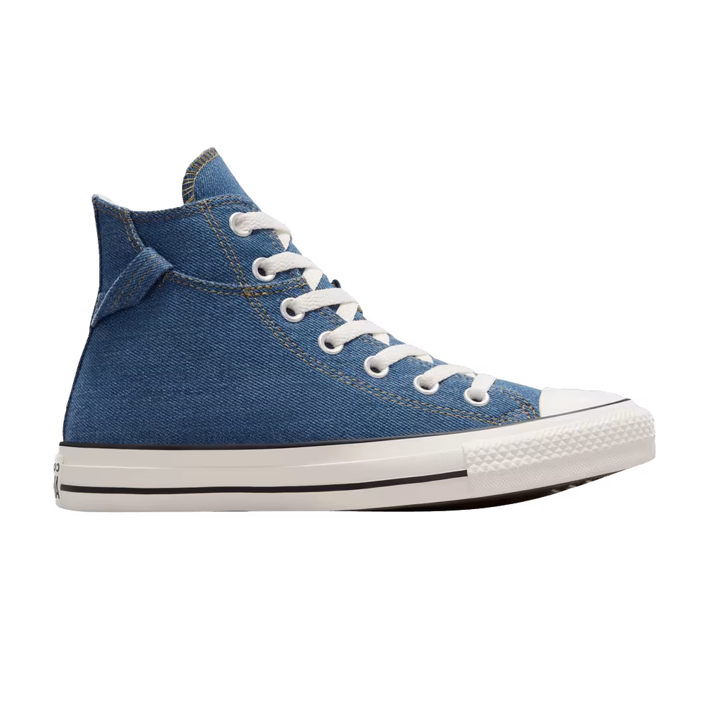 Converse Women's Chuck Taylor All Star High Denim - Navy Burnt Honey