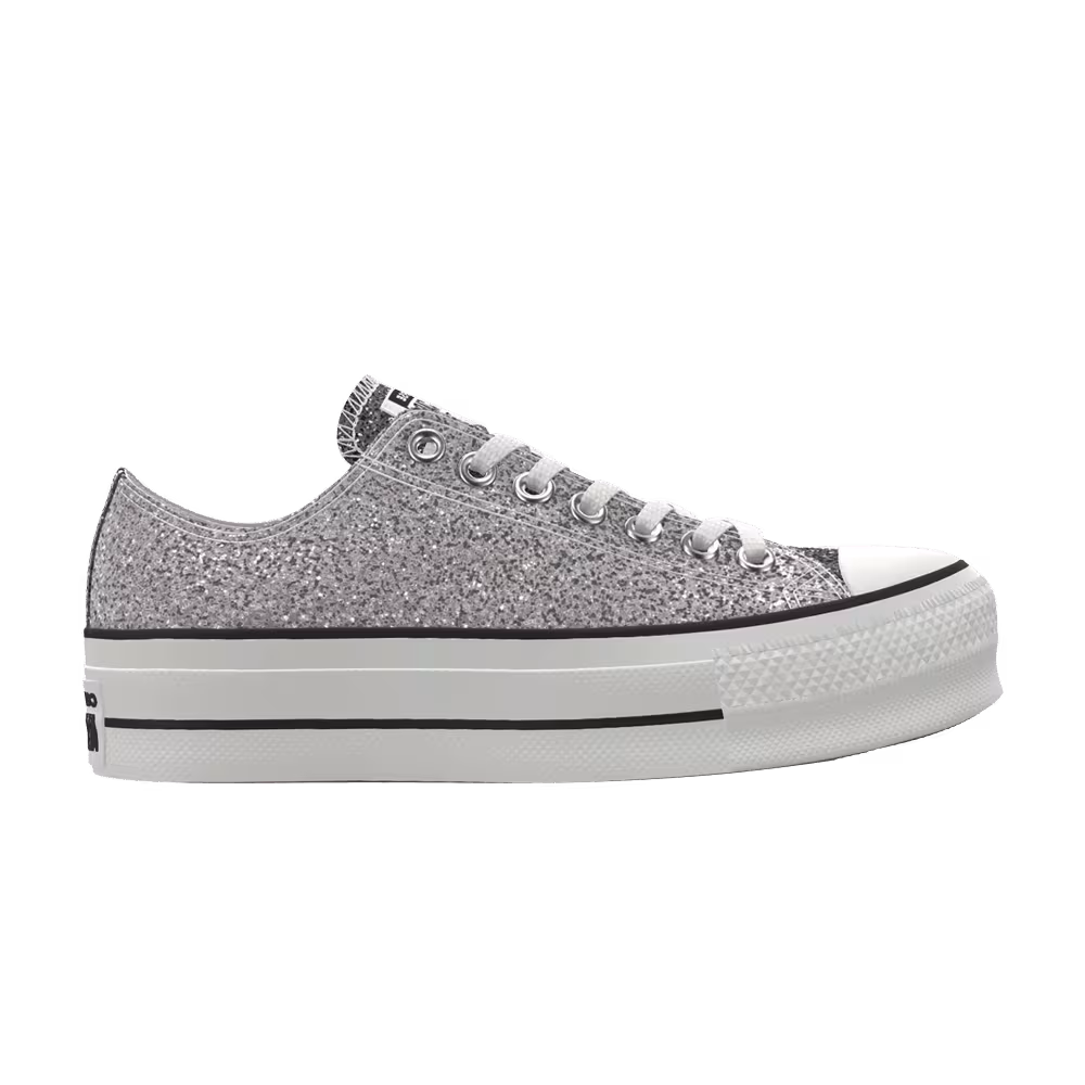Converse Chuck Taylor All Star Lift Platform Low Glitter By You