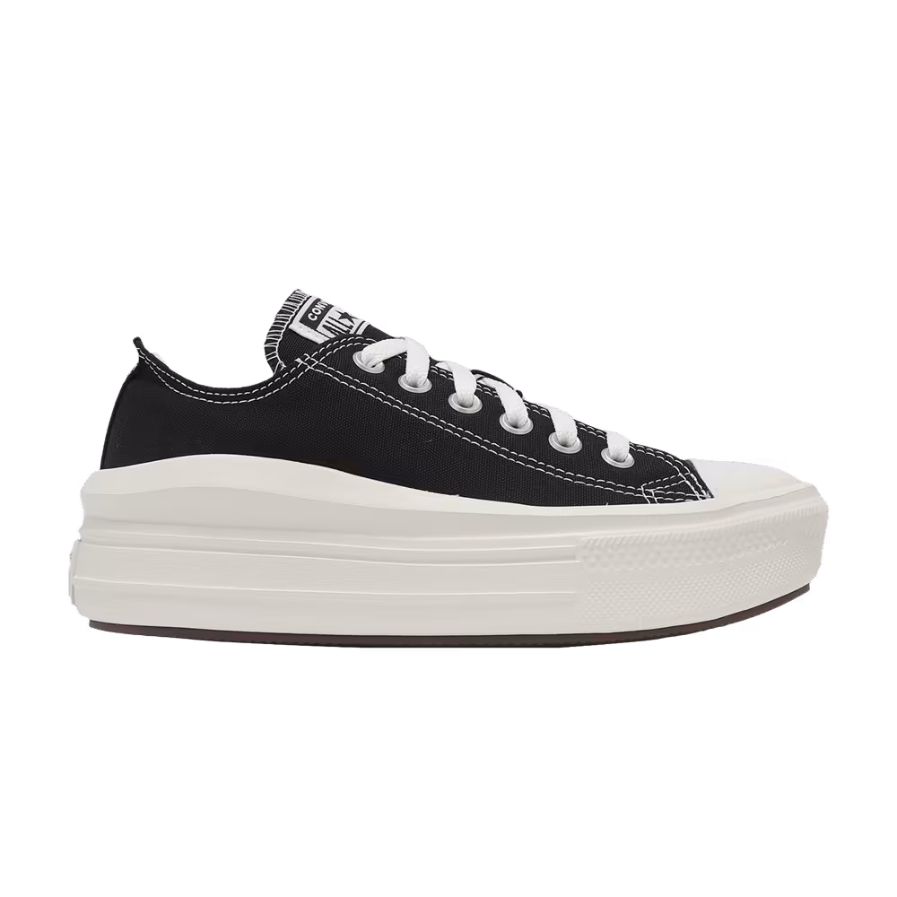Converse Women's Chuck Taylor All Star Move Low Black White