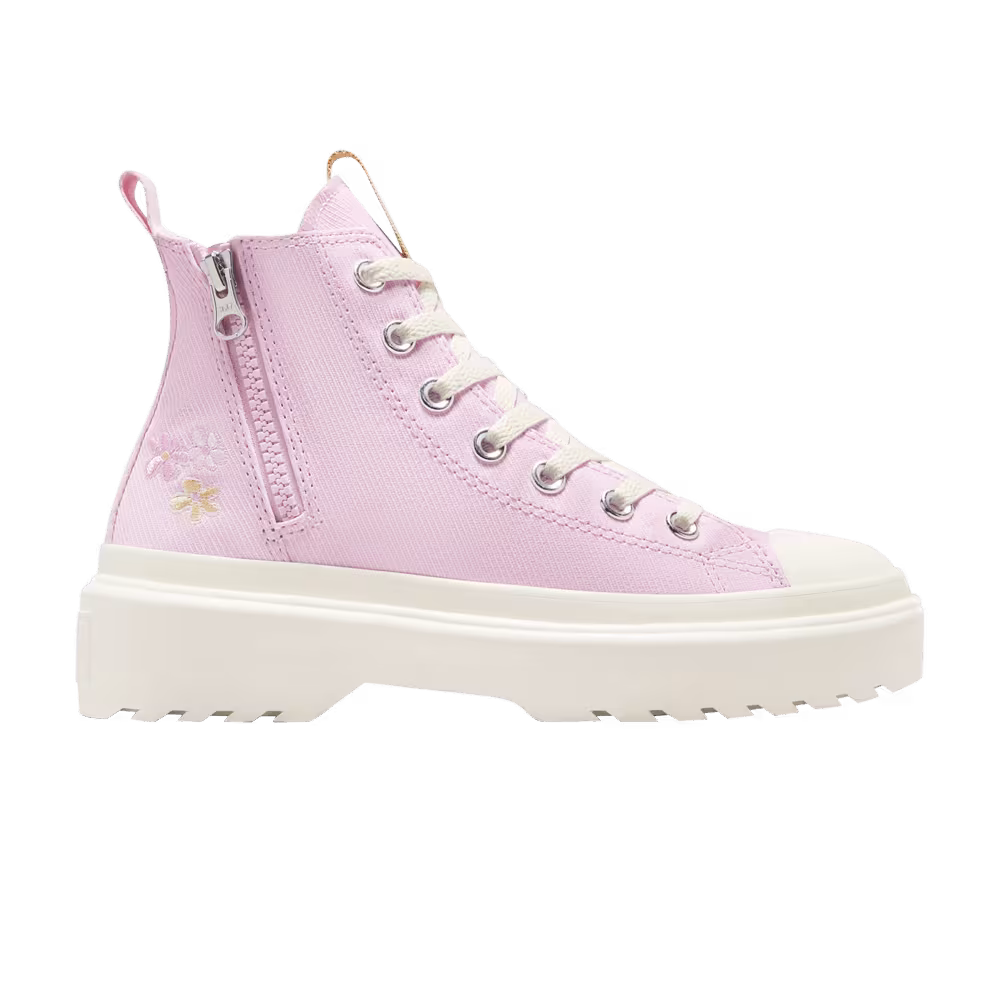 Converse Chuck Taylor All Star Lugged Lift Platform High PS Embroidered Flowers