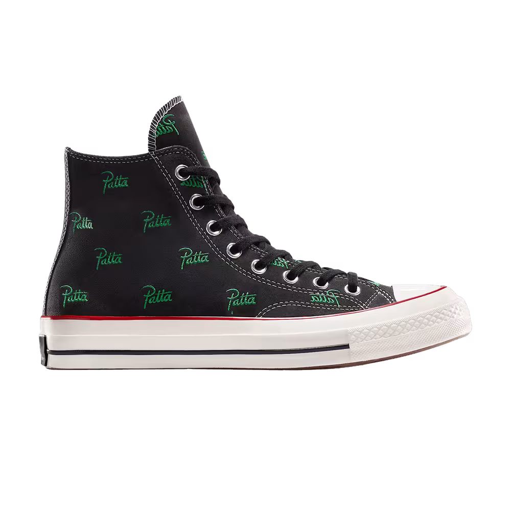 Patta x Converse Chuck 70 Black Green