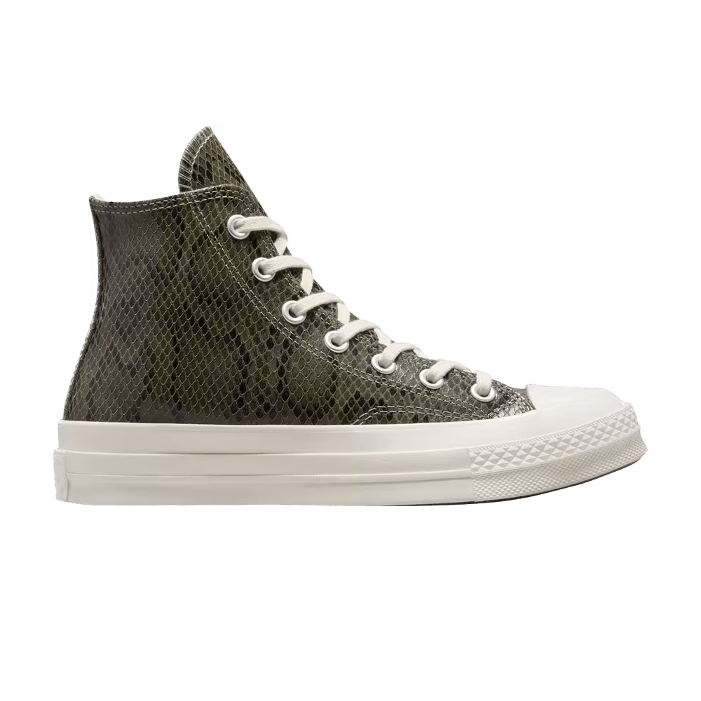 Converse Women's Chuck 70 High Snakeskin - Light Field Surplus