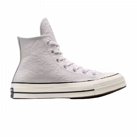 Converse Wmns Chuck 70 High 'Crinkled Leather - Barely Grey'
