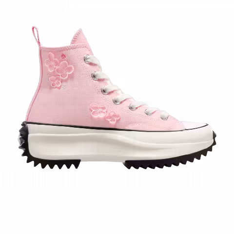 Converse Run Star Hike Platform High '3D Flowers'