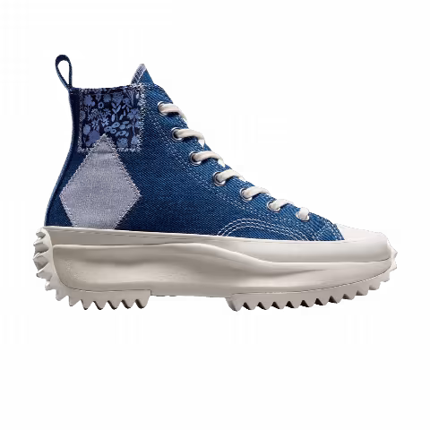 Converse Wmns Run Star Hike Platform High 'Denim Patchwork'