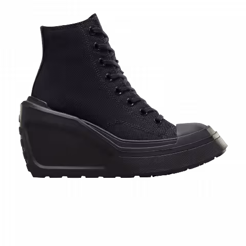 Converse Wmns Chuck 70 De Luxe Wedge Platform High 'Triple Black'
