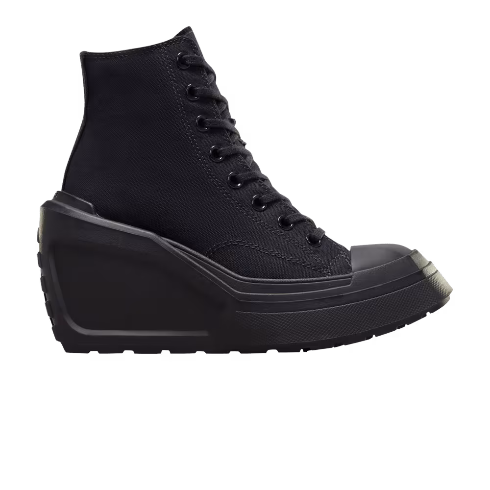 Converse Women's Chuck 70 De Luxe Wedge Platform High Triple Black