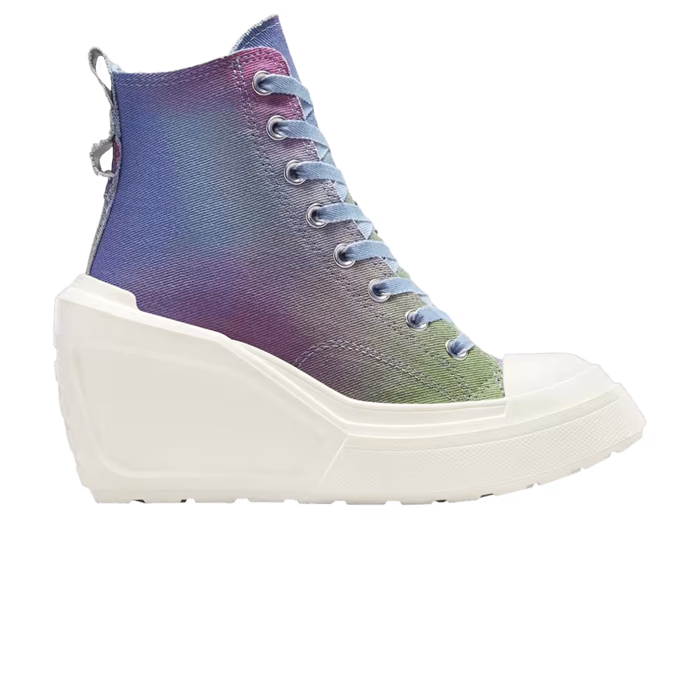 Converse Women's Chuck 70 De Luxe Wedge Platform High Denim Ombre