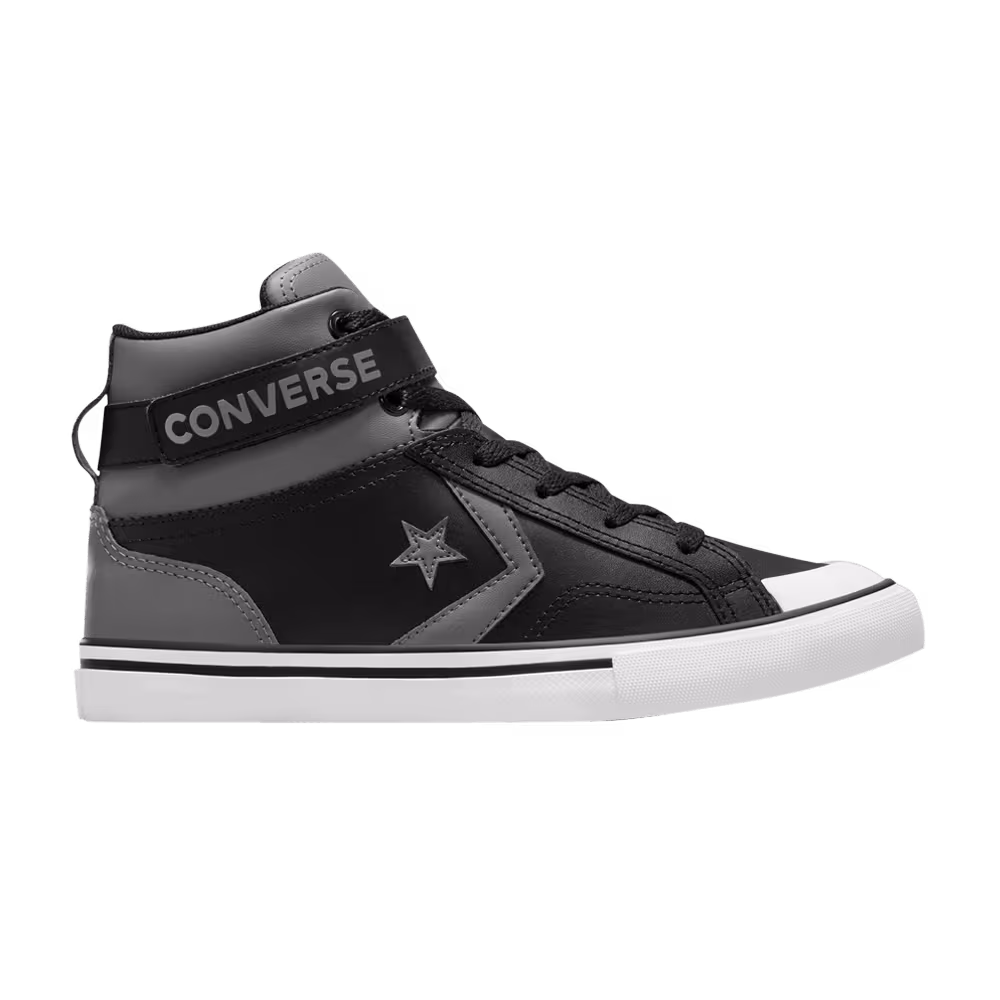 Converse Pro Blaze Strap Leather High GS Sharkskin