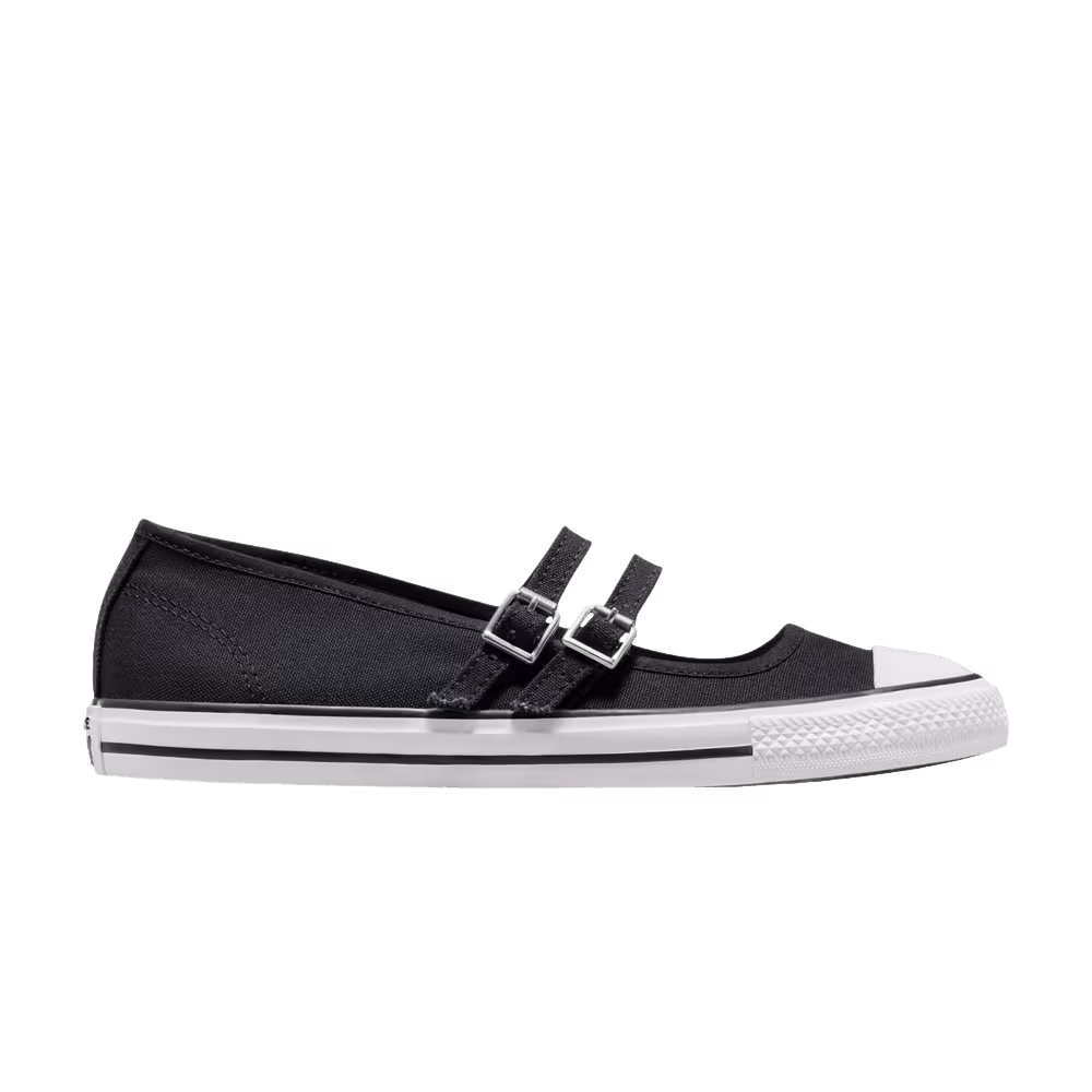 Converse Women's Chuck Taylor All Star Dainty Mary Jane Black Egret