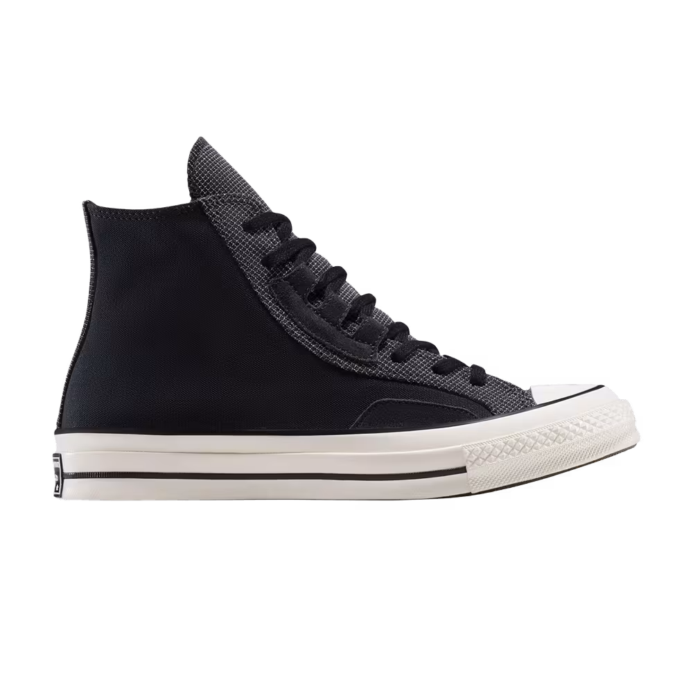 Converse Chuck 70 High Heavy Canvas - Black Total Eclipse