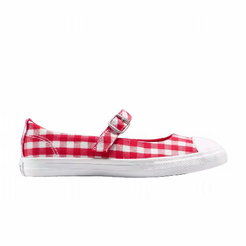 Converse Chuck Taylor All Star Dainty Mary Jane PS 'Checkered Red'