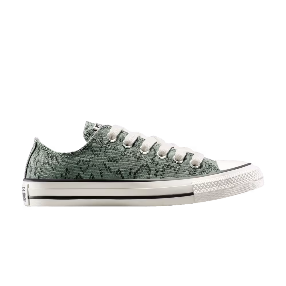 Converse Chuck Taylor All Star Low Snakeskin Print - Foothill Green