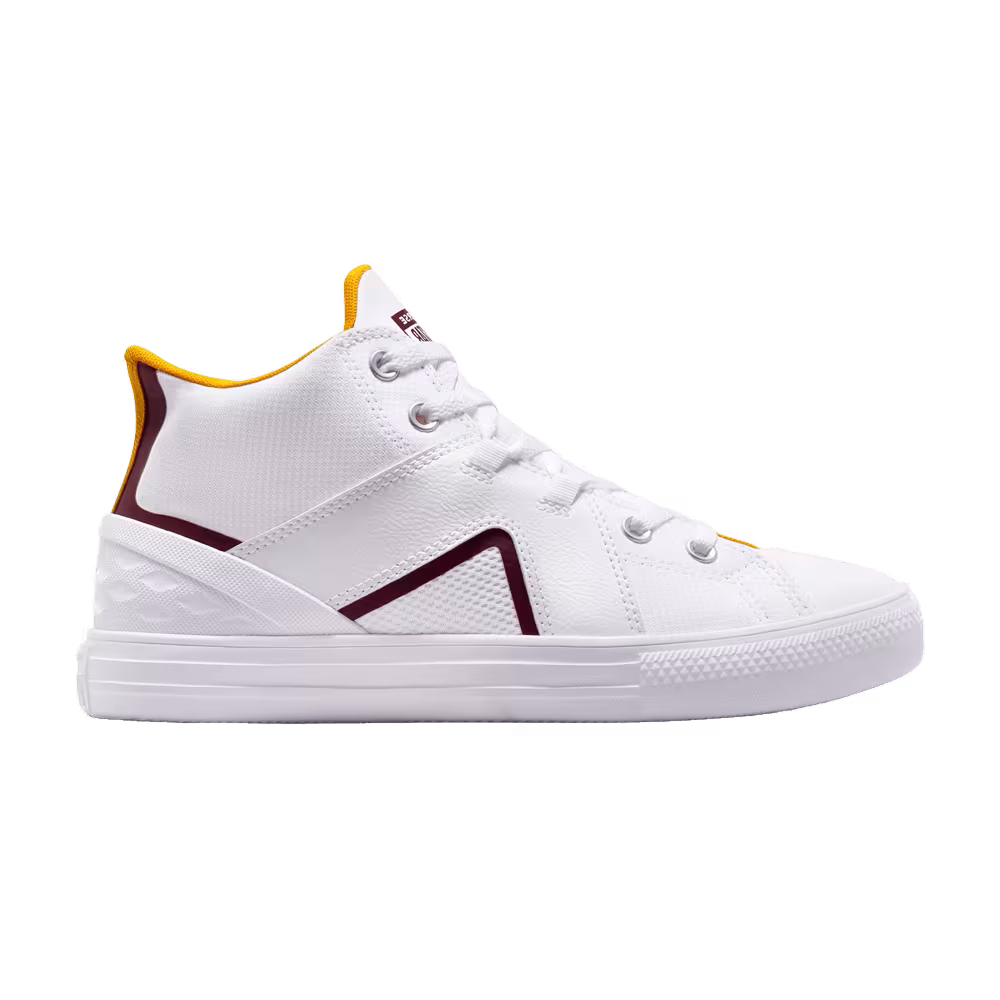 Converse Chuck Taylor All Star Flux Ultra Mid White Cherry Daze Yellow