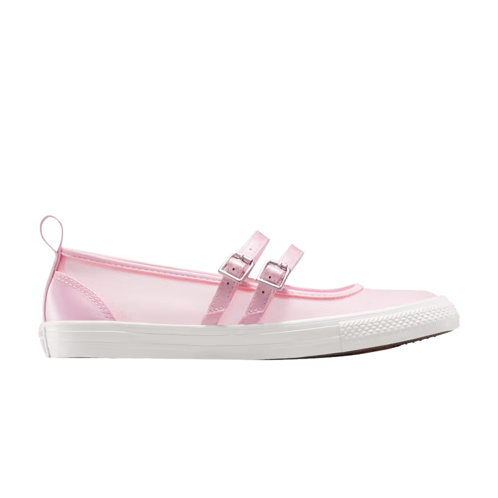 Converse Women's Chuck Taylor All Star Dainty Mary Jane Mesh Pink Frosting