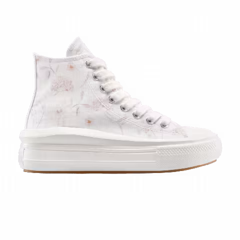 Converse Wmns Chuck Taylor All Star Move Platform High 'Watercolor Flowers'