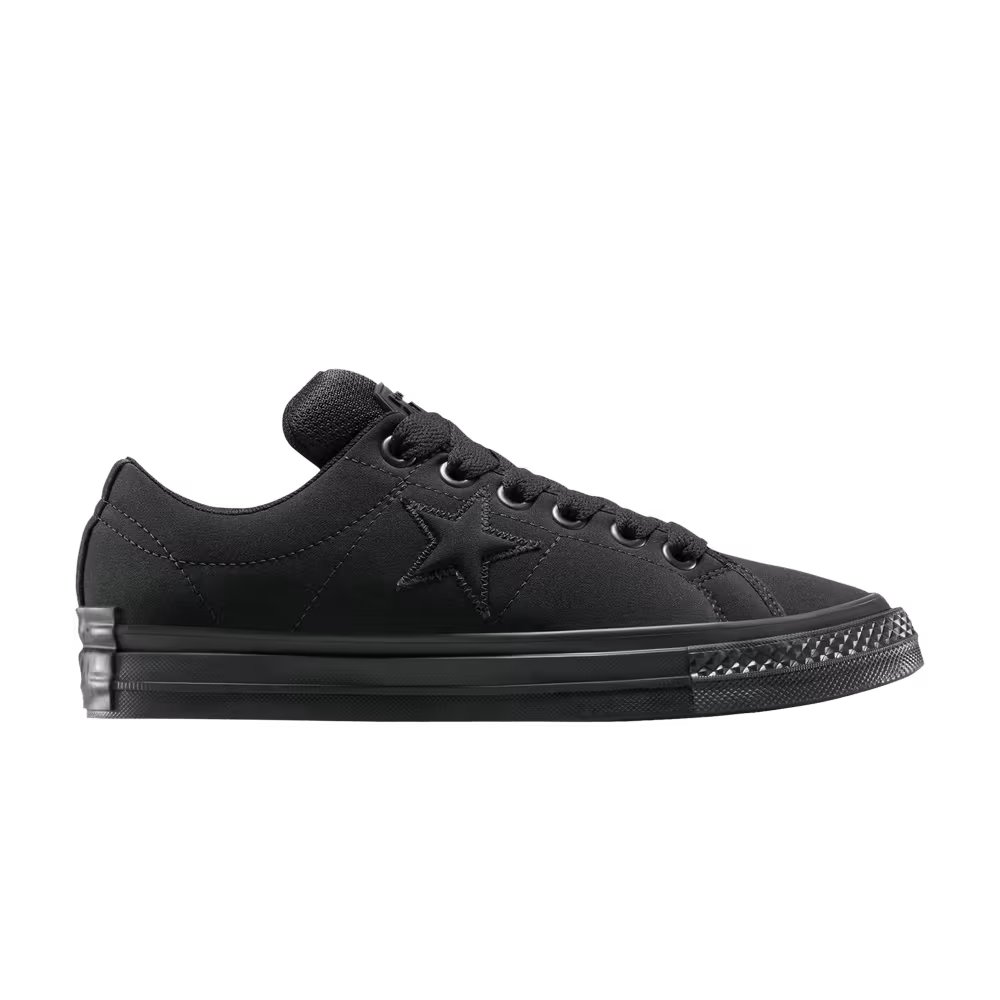 Converse One Star Low Puff - Triple Black