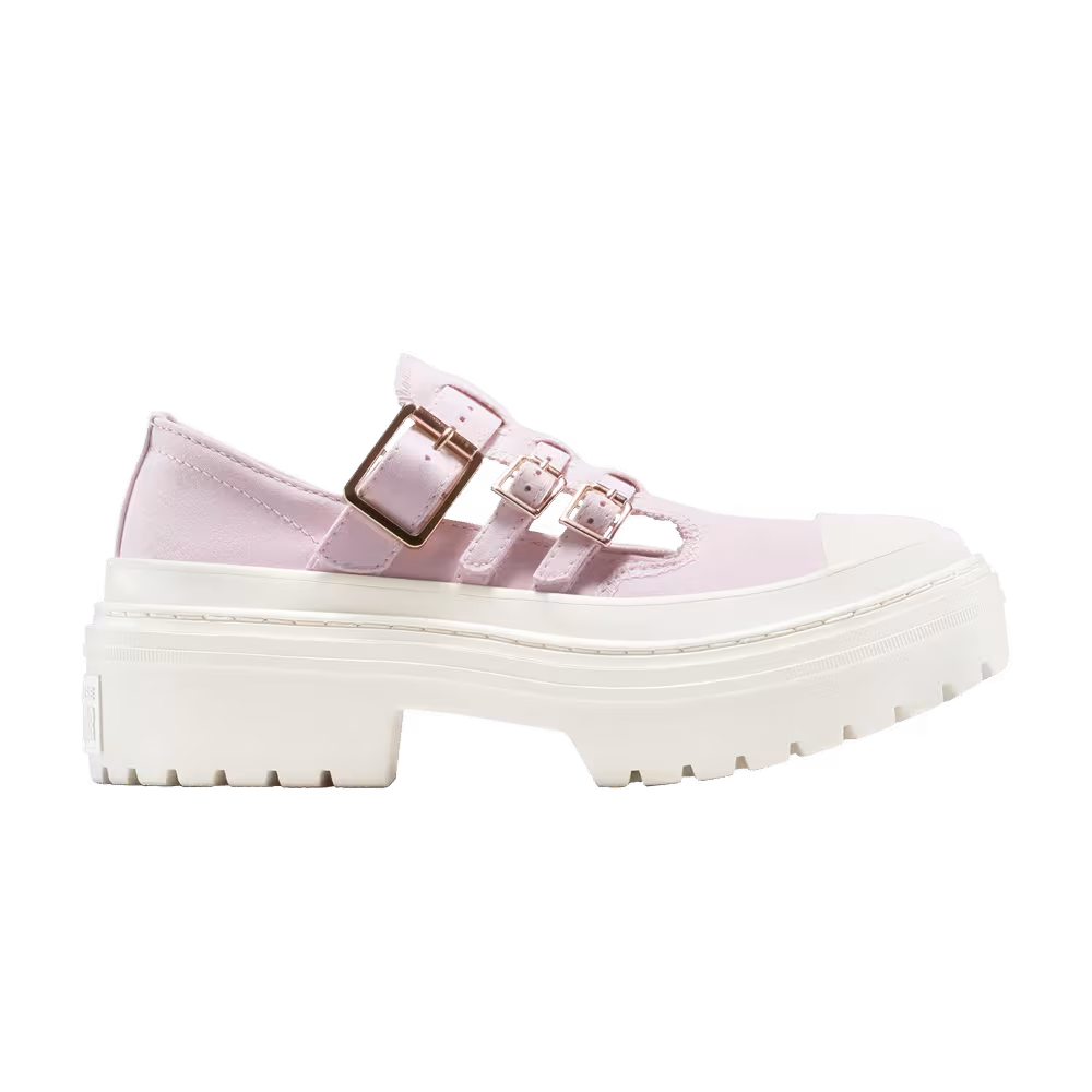 Converse Women's Chuck Taylor All Star Lugged Heel Mary Jane Sandal Summit Pink