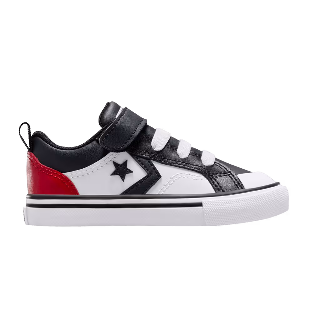 Converse Pro Blaze Strap Leather EasyOn Low TD Black Red White
