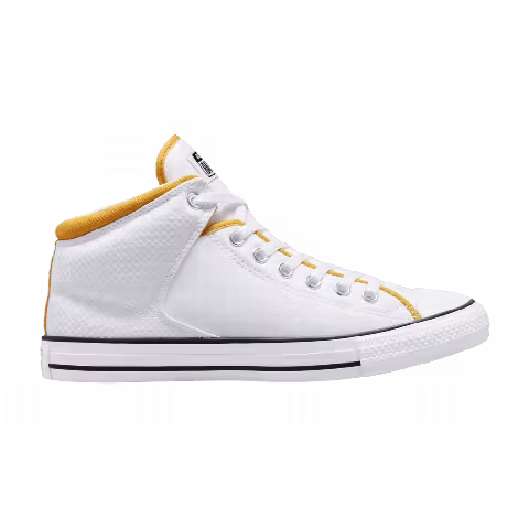Converse Chuck Taylor All Star High Street Mid 'Retro Sport - White Thriftshop Yellow Black'
