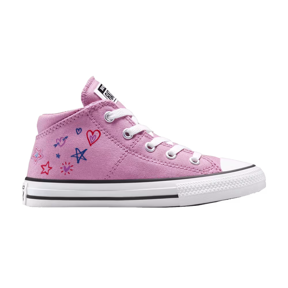 Converse Chuck Taylor All Star Madison EasyOn Mid PS Doodles - Cliffside Rose