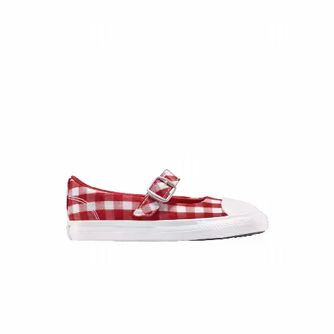 Converse Chuck Taylor All Star Dainty Mary Jane EasyOn TD 'Checkered Red'