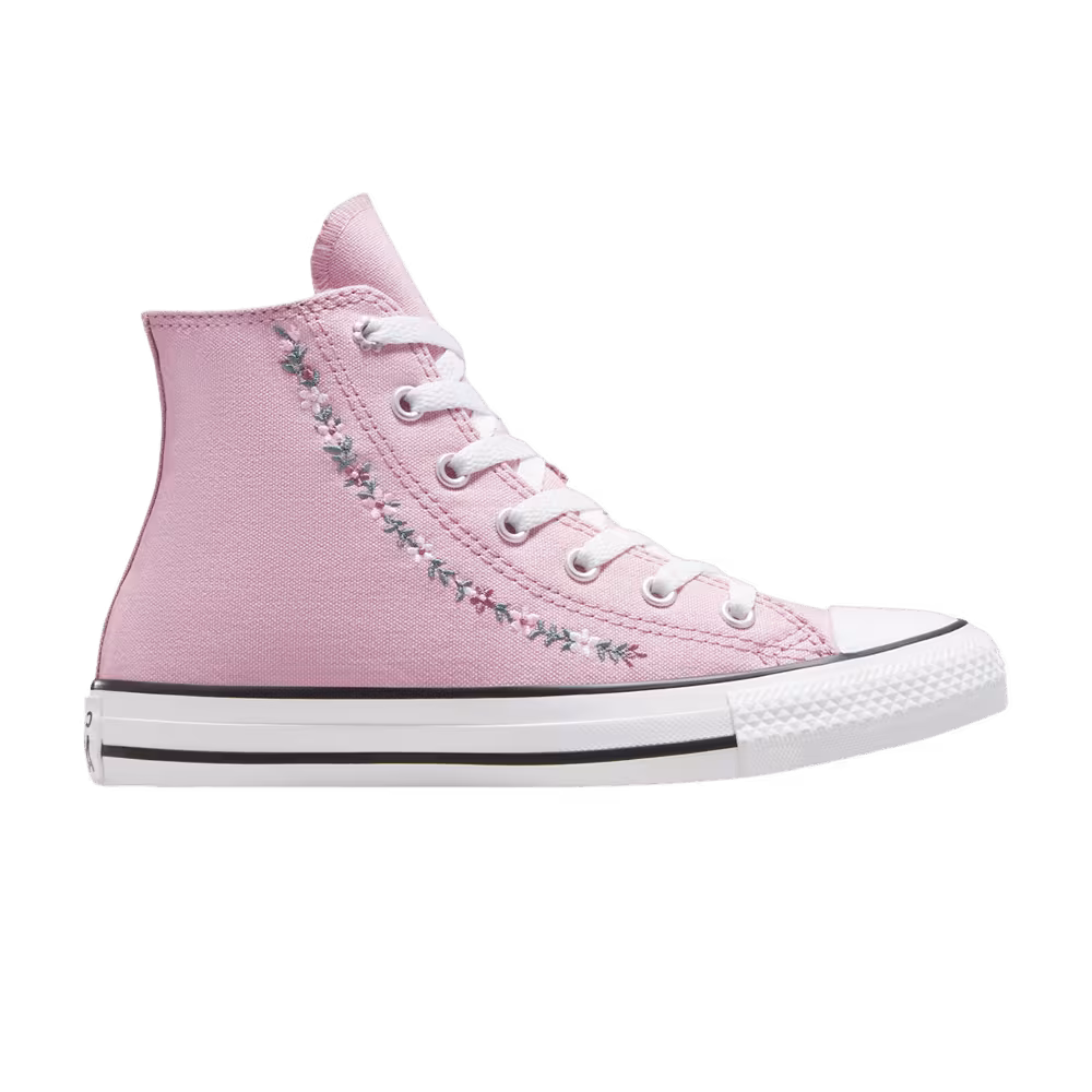 Converse Chuck Taylor All Star High GS Embroidered Feline Florals