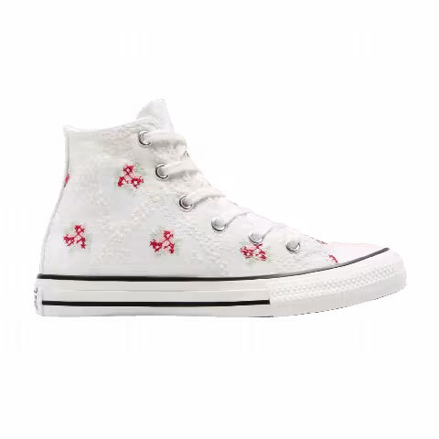 Converse Chuck Taylor All Star High PS 'Cross Stitch Roses'