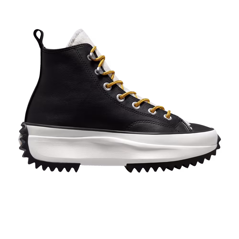 Converse Women's Run Star Hike Platform High Sherpa - Black Egret
