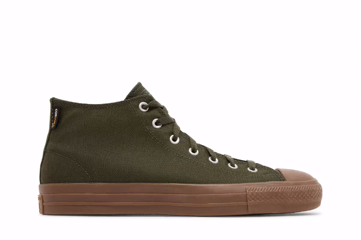 Converse Chuck Taylor All Star Pro Mid Cargo Khaki Dark Gum, view 2