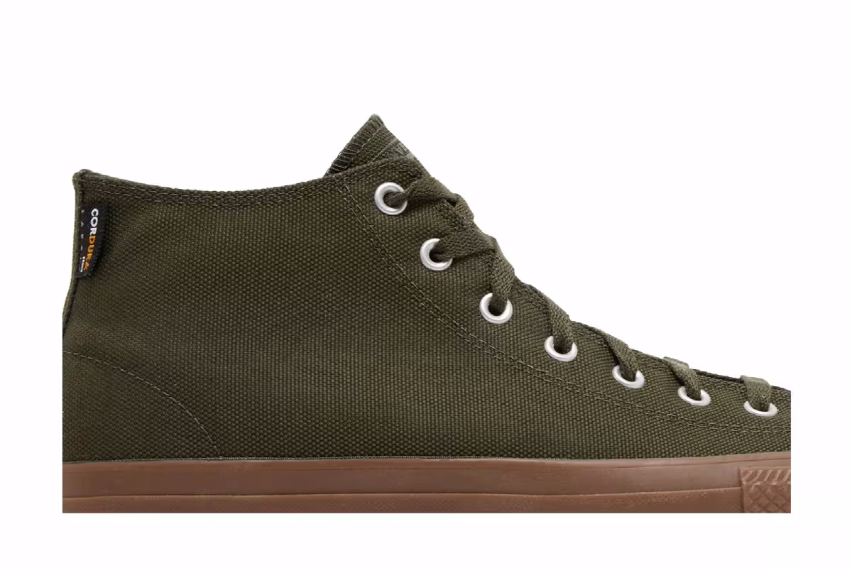 Converse Chuck Taylor All Star Pro Mid Cargo Khaki Dark Gum, view 3