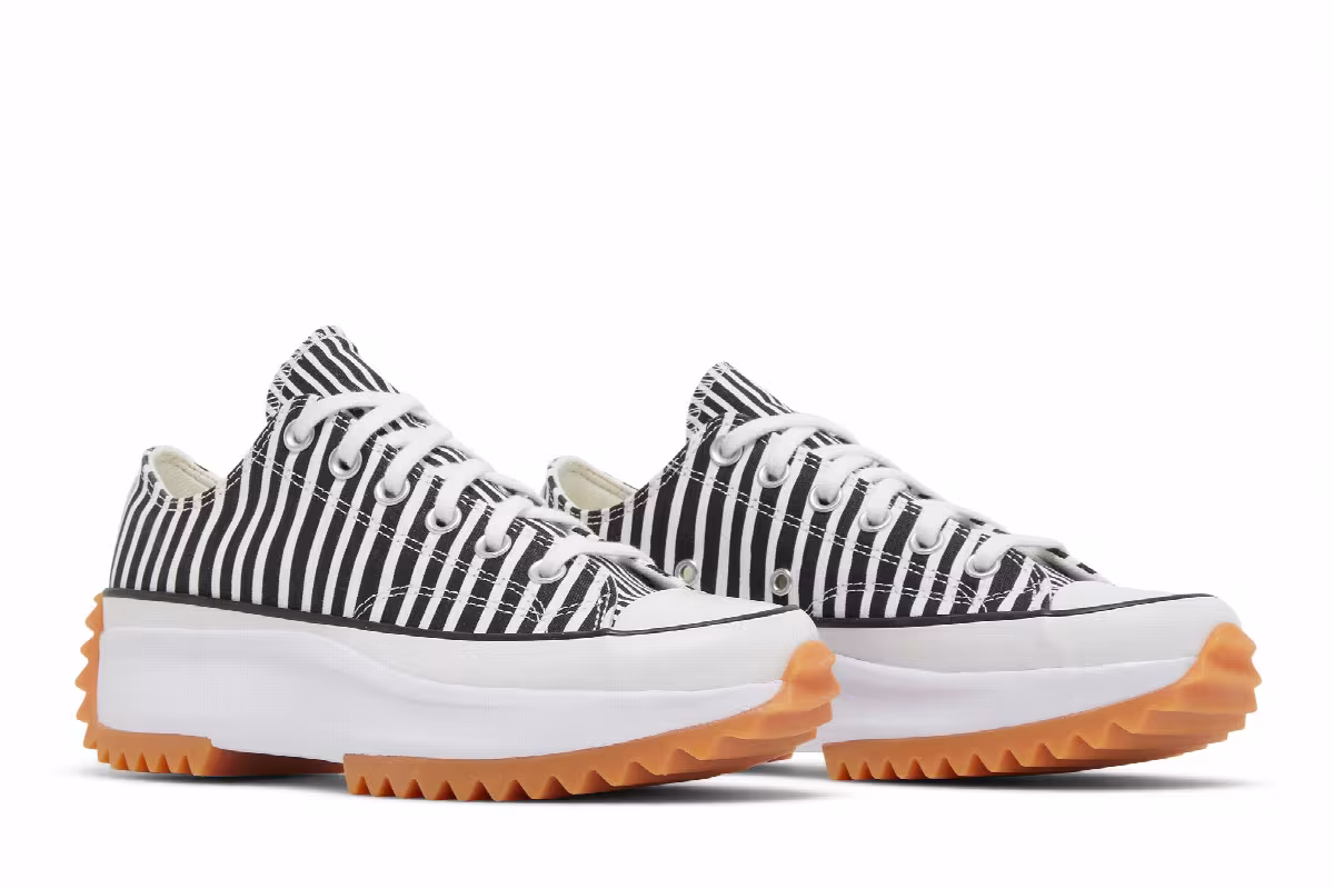 Converse Women's Run Star Hike Platform Low Stripes, view 9