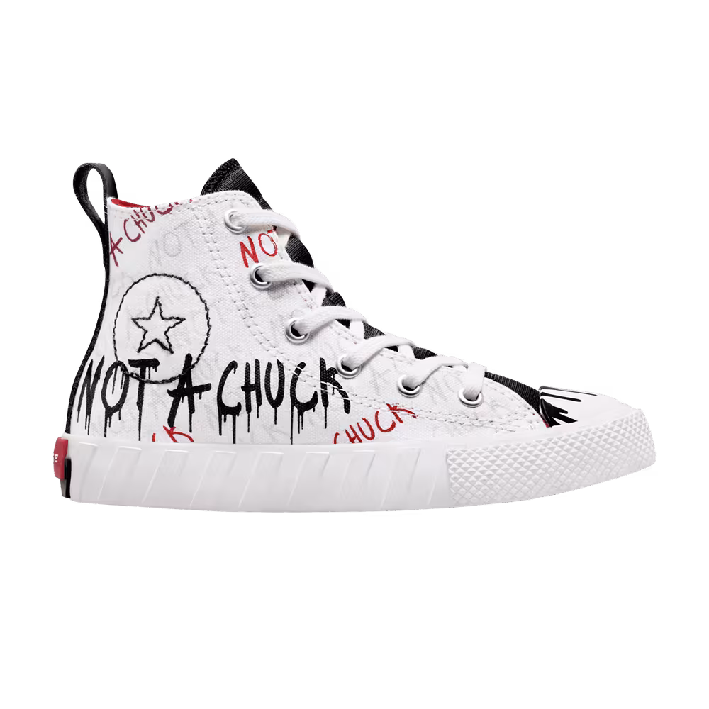 Converse UNT1TL3D High PS Not a Chuck Paint Drip