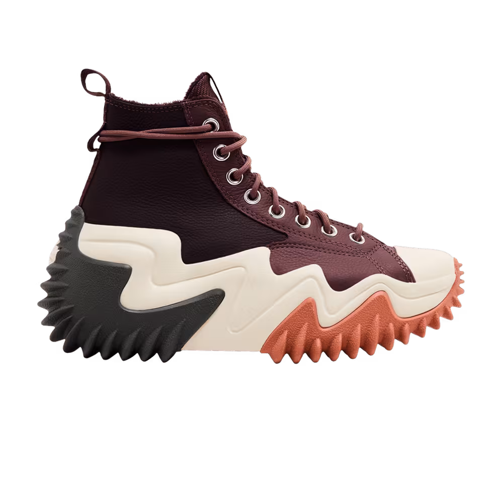 Converse Run Star Motion CX Platform Counter Climate High Black Cherry