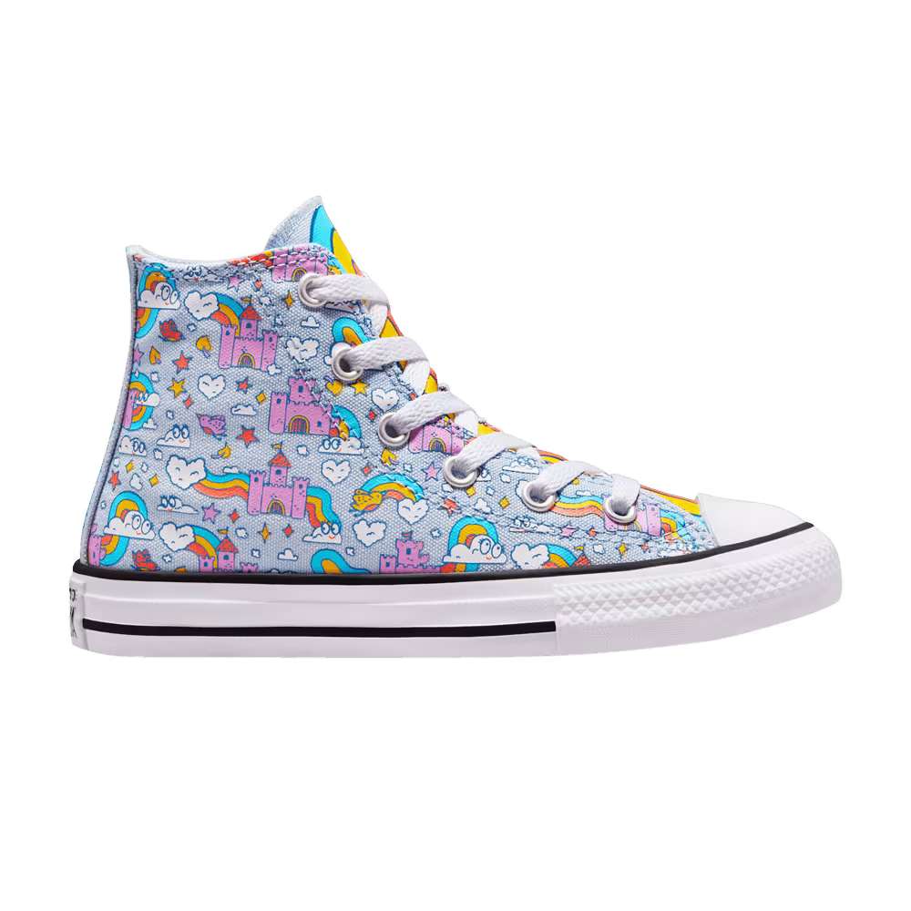 Converse Chuck Taylor All Star High PS Rainbow Castles