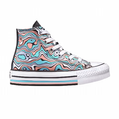 Converse Chuck Taylor All Star Lift Platform High PS 'Color Swirl'