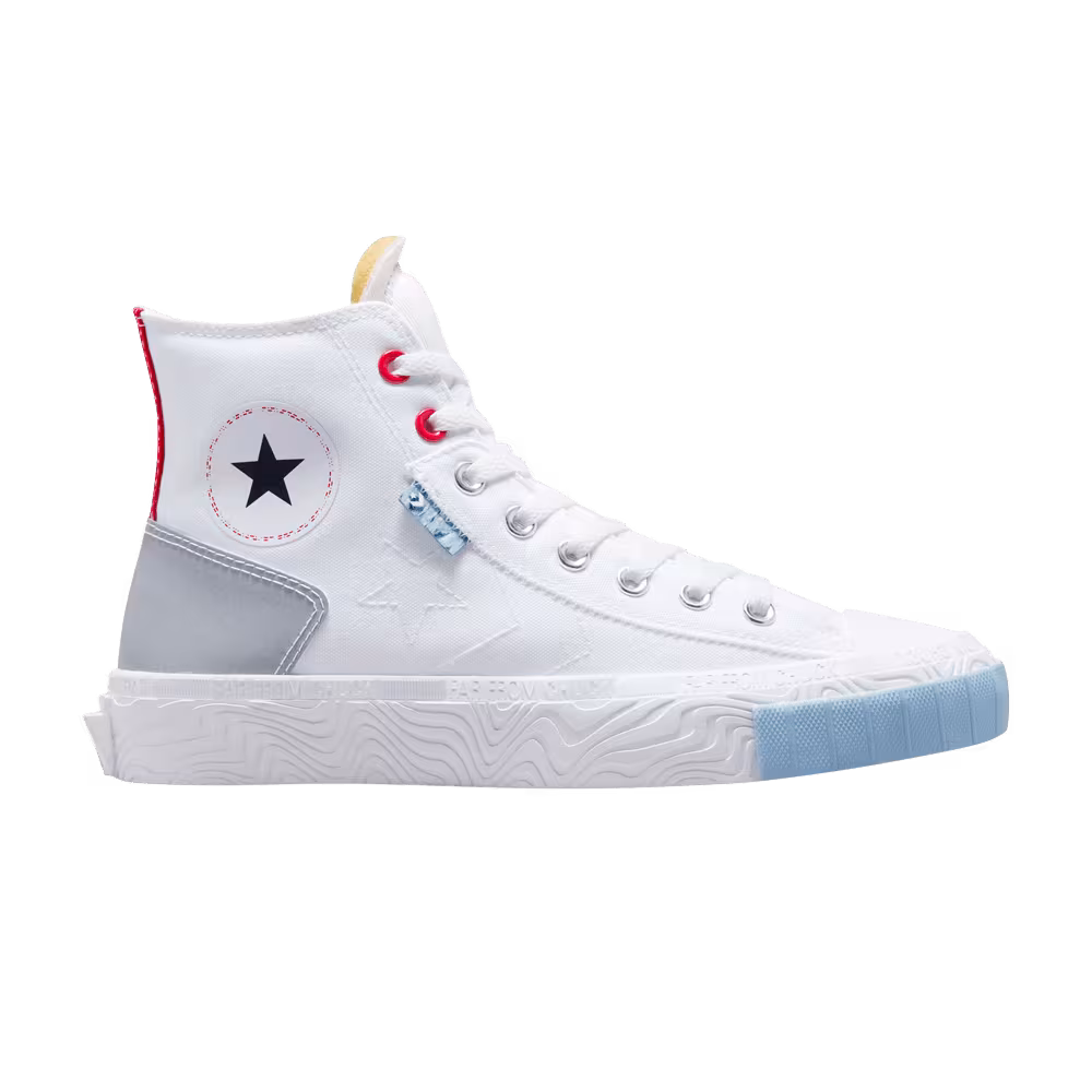 Converse Chuck Taylor All Star High Reflective Shine - White Light Armory Blue